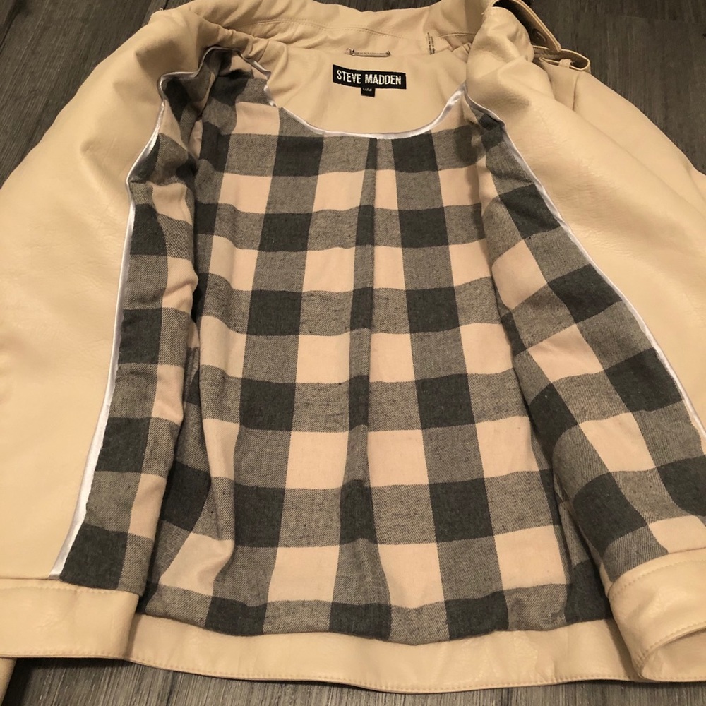 SOLD Steve Madden faux leather Jacket - Picture 8 of 16